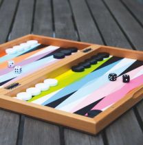 MoMA Colourplay Backgammon Set
