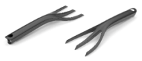 PASTEL™ Hand Fork in Graphite